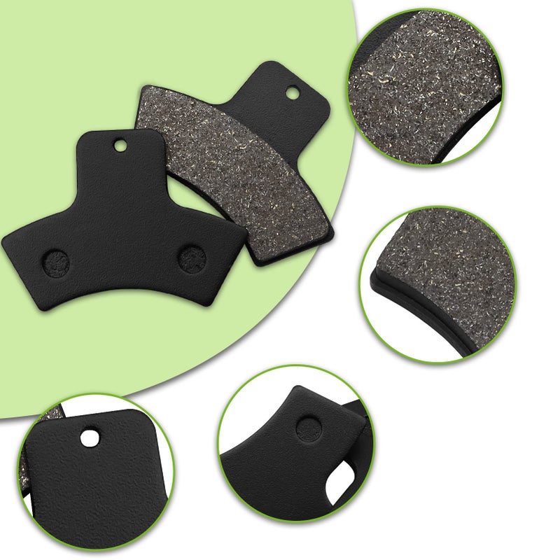 ZICOO Front & Rear Brake Pads for Polaris Sportsman 500 4x4 HO 335 400 Scrambler 500 Magnum 325 TrailBlazer 250 400 Trail Boss 330 Xpedition 325 425 Xplorer 400 - Image 5